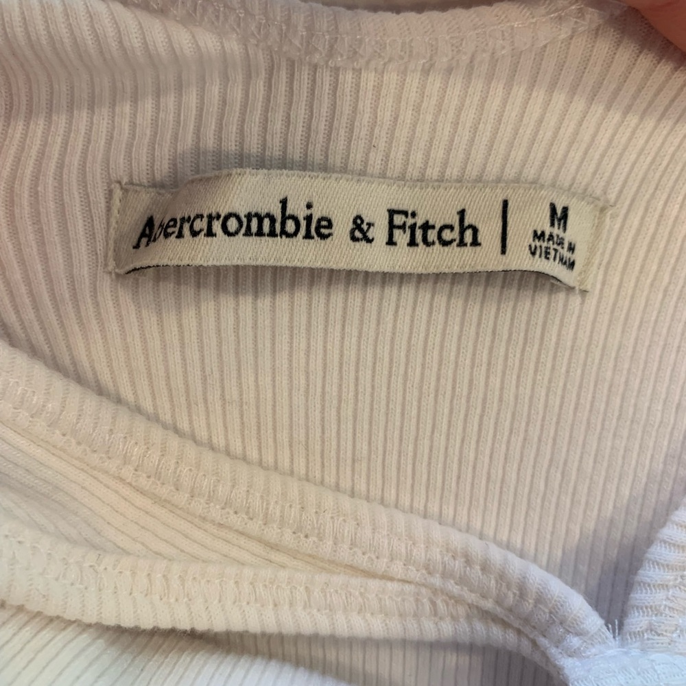 NWOT A&F Ribbed Tank Bodysuit, Size M - Picture 4 of 8